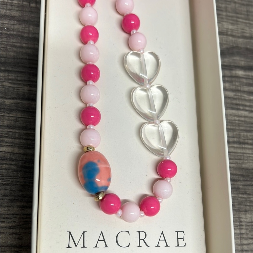 Macrae & Co | Pink Heart Bag Charm - Picture 5 of 9